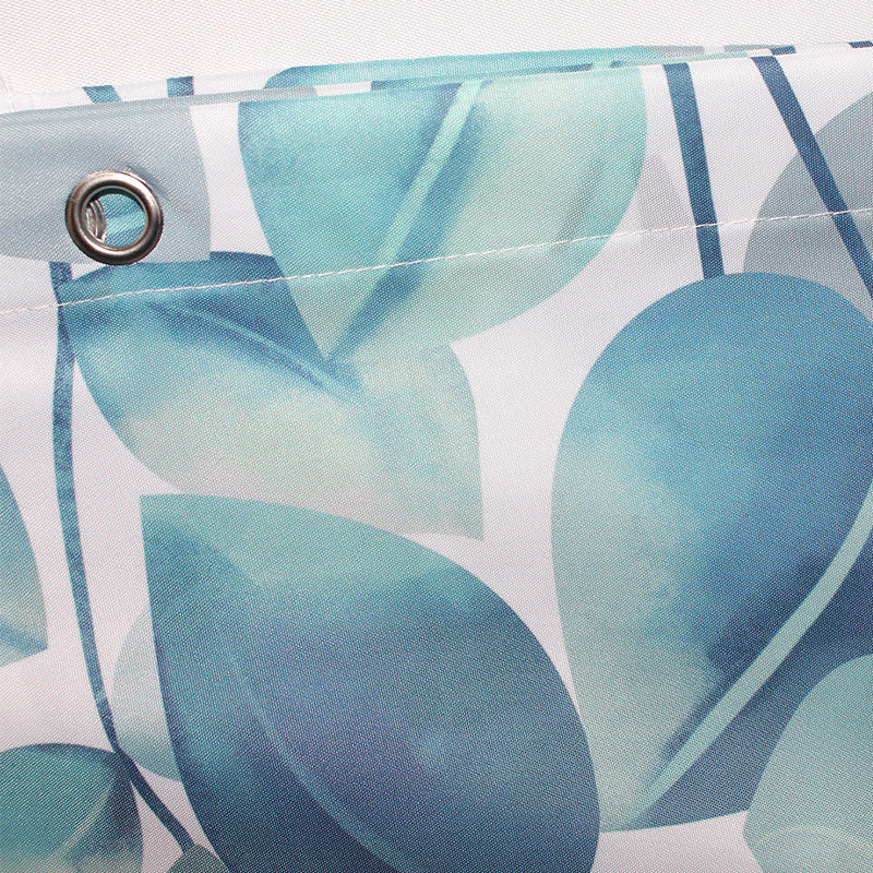 Botanical-Themed Shower Curtain