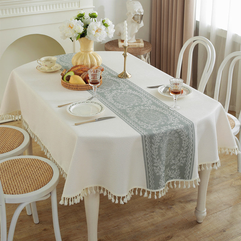 Decorative Embroidered Tablecloth