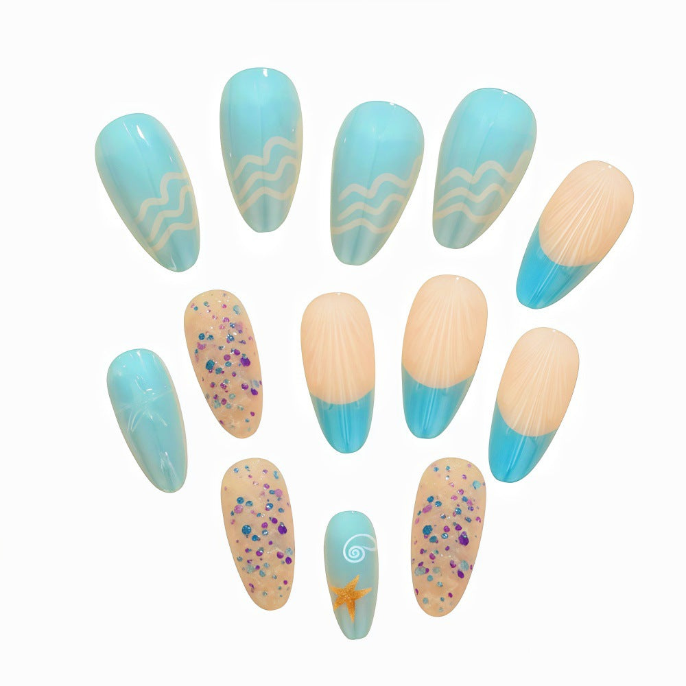 Creative artificial nails in maritime design Acalora