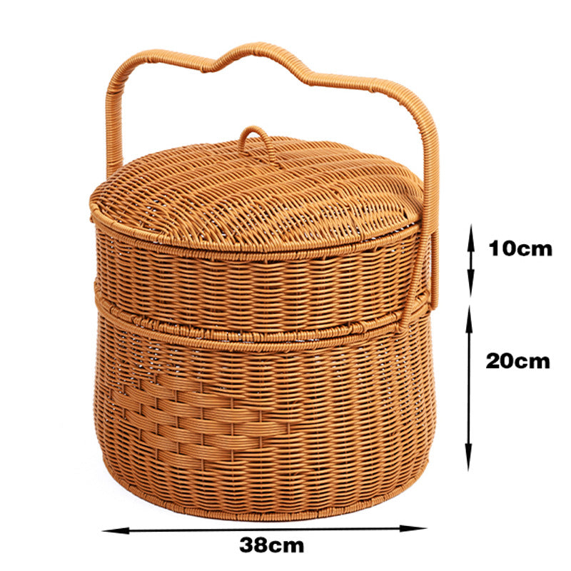 Large Woven Storage Basket Acalora