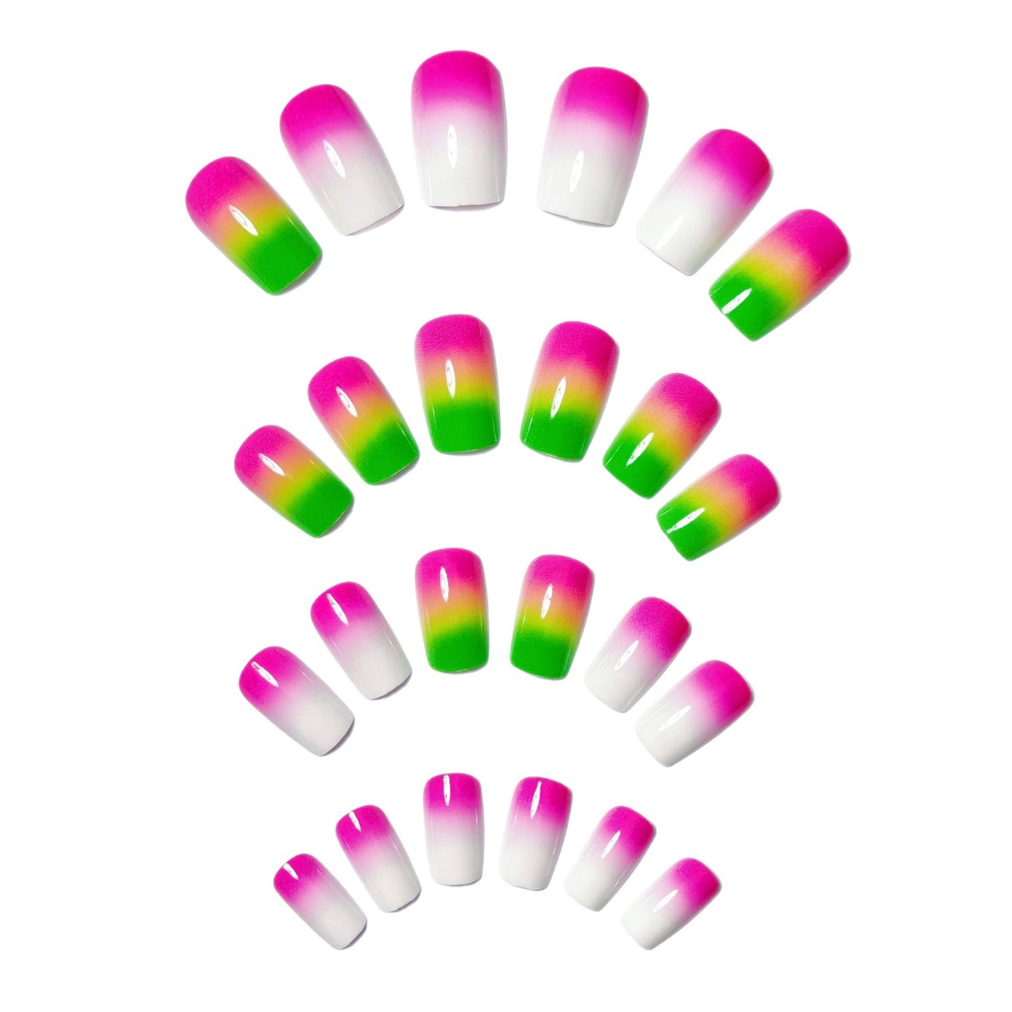 Stylish Ombre Nail Art Design Acalora