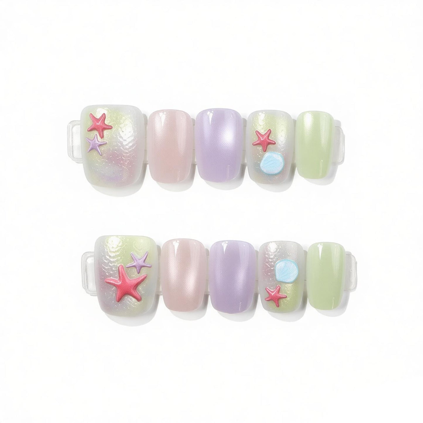 Ocean-Themed Nail Art Set Acalora