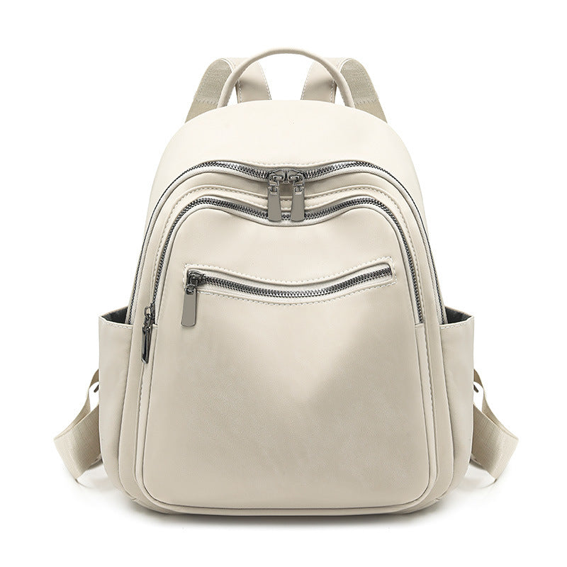 Premium Leather Travel Backpack Acalora