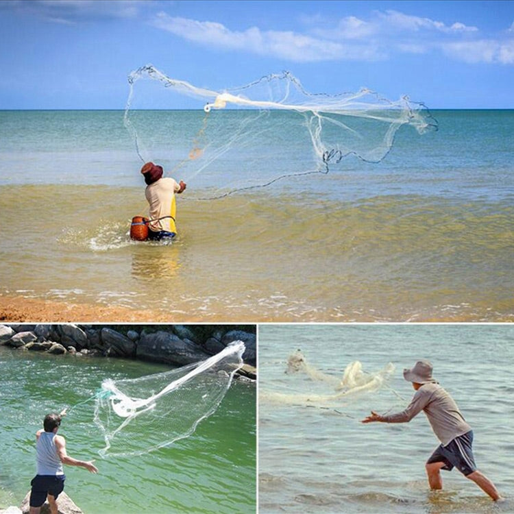 Skanto | 360 Flying Disc Monofilament Fishing Net, Height: 1,8 m