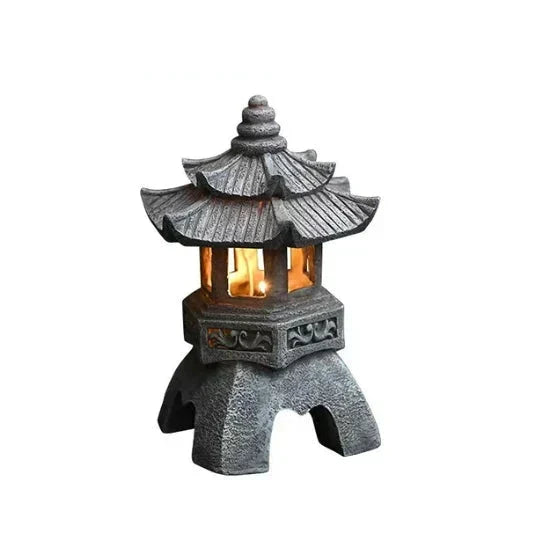 Japanese Garden Lantern – Weatherproof LED Outdoor Lighting for Zen Gardens | Karnz