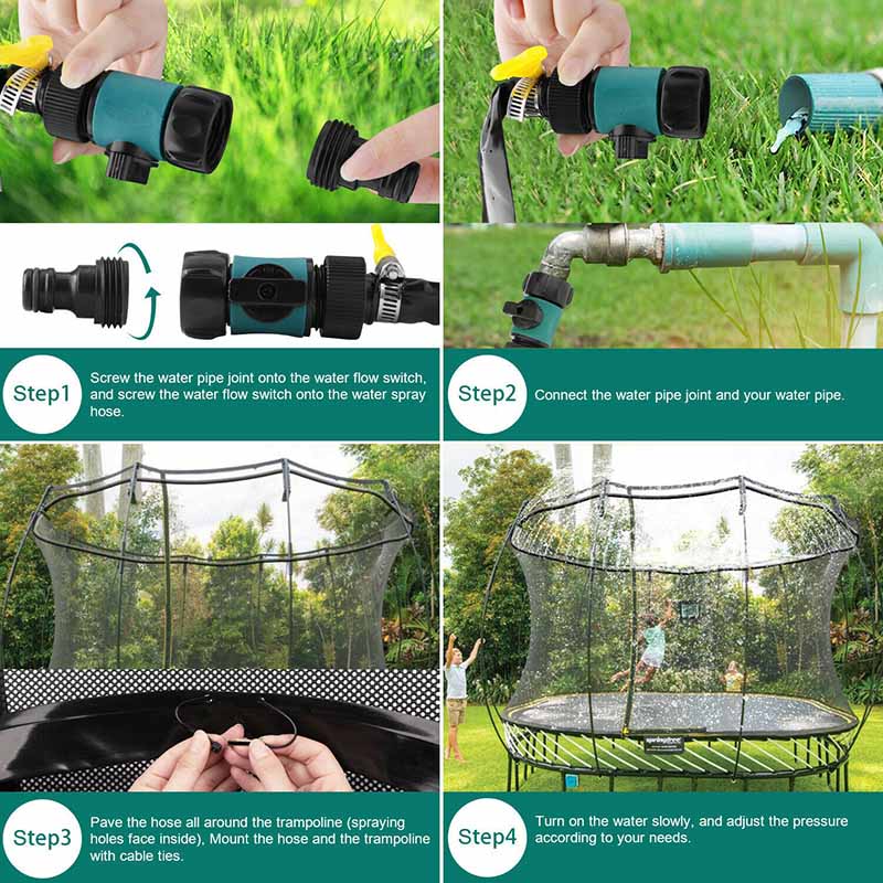 Brehn | Refreshing trampoline fun - Water sprinkler