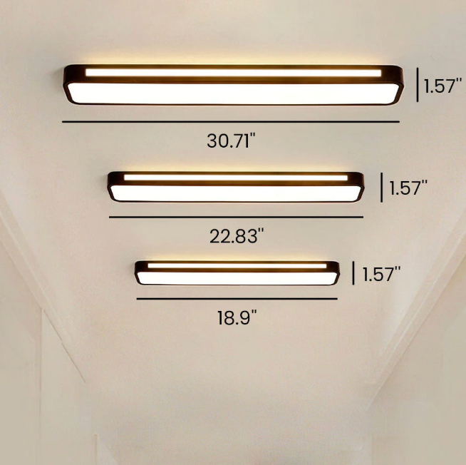 Runway Linear Adjustable LED Flush Mount