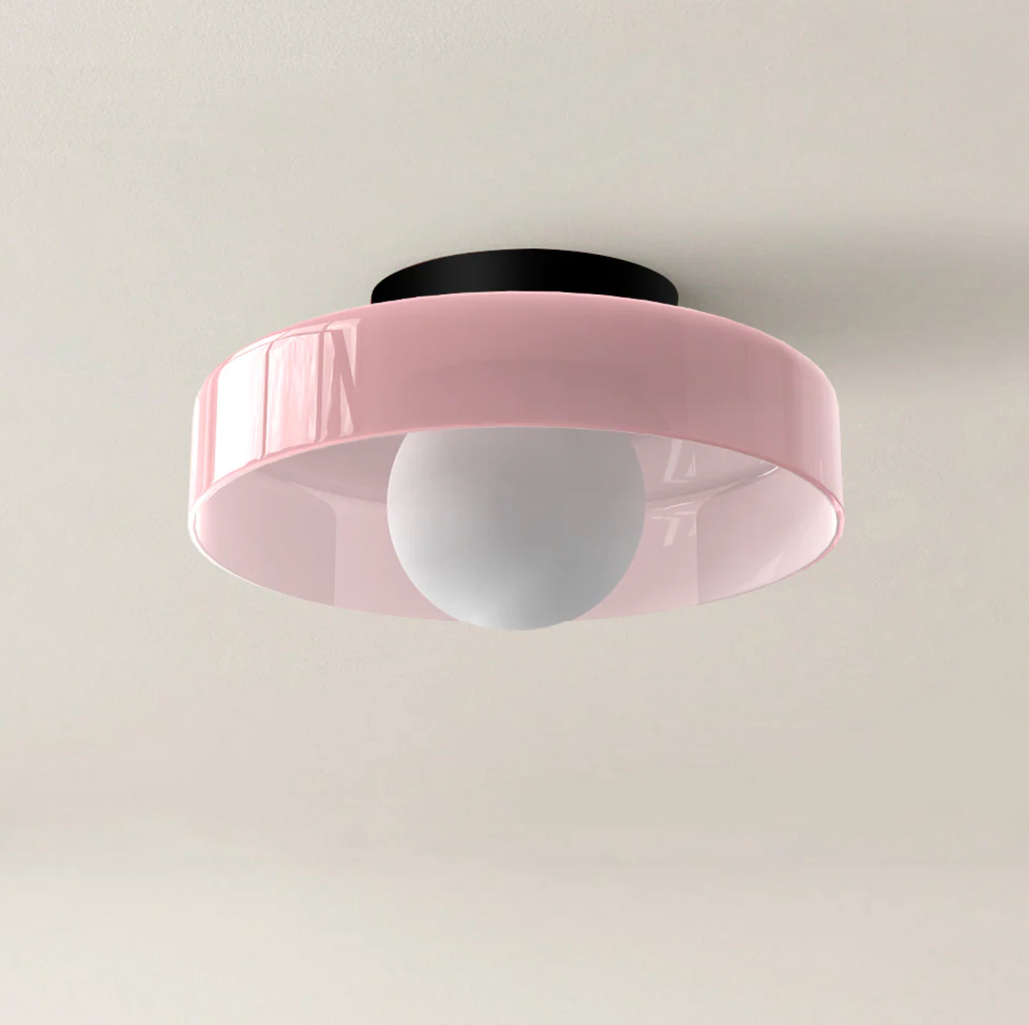 Round Flush Mount Ceiling & Wall Fixture