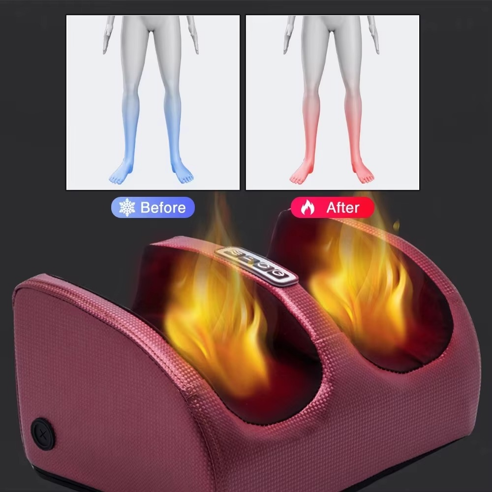 Skanto | Advanced Shiatsu Foot Massager with Heat Therapy and Deep Kneading