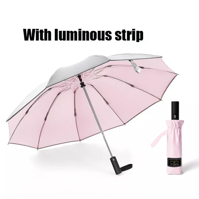 Skanto | Stay Dry and Stylish with Our Inverted Umbrella – Windproof, Foldable, and Reflective!