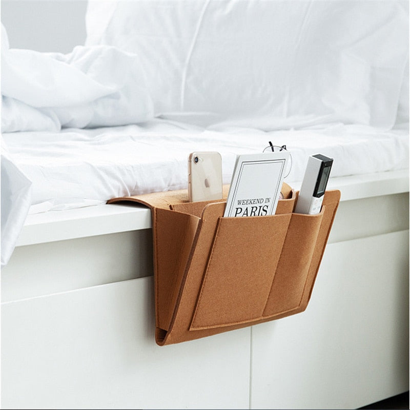Makes nightstands unnecessary