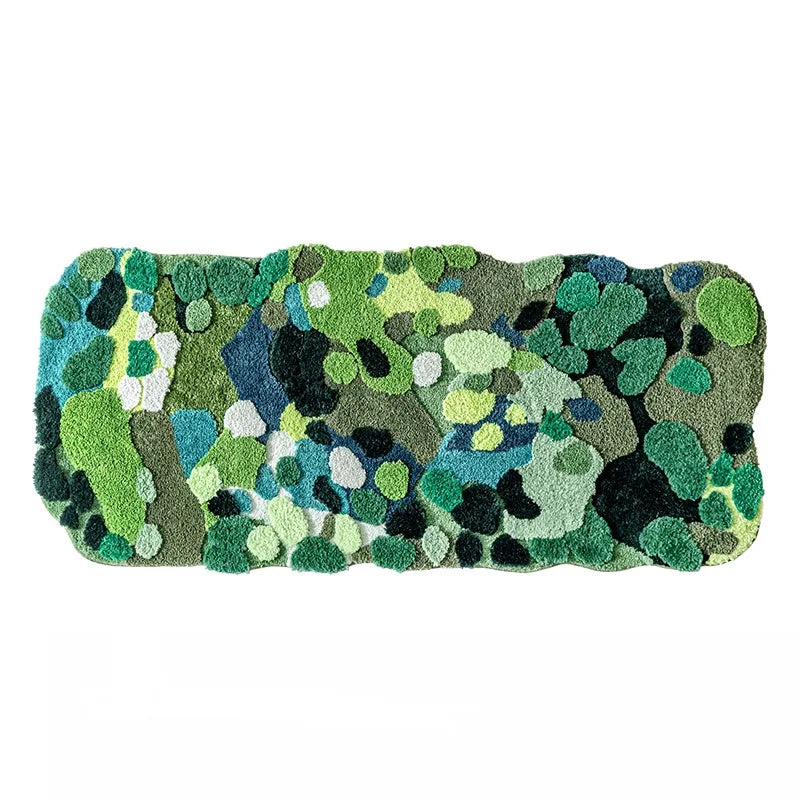 Moss Tufted Bath Mat | Skanto