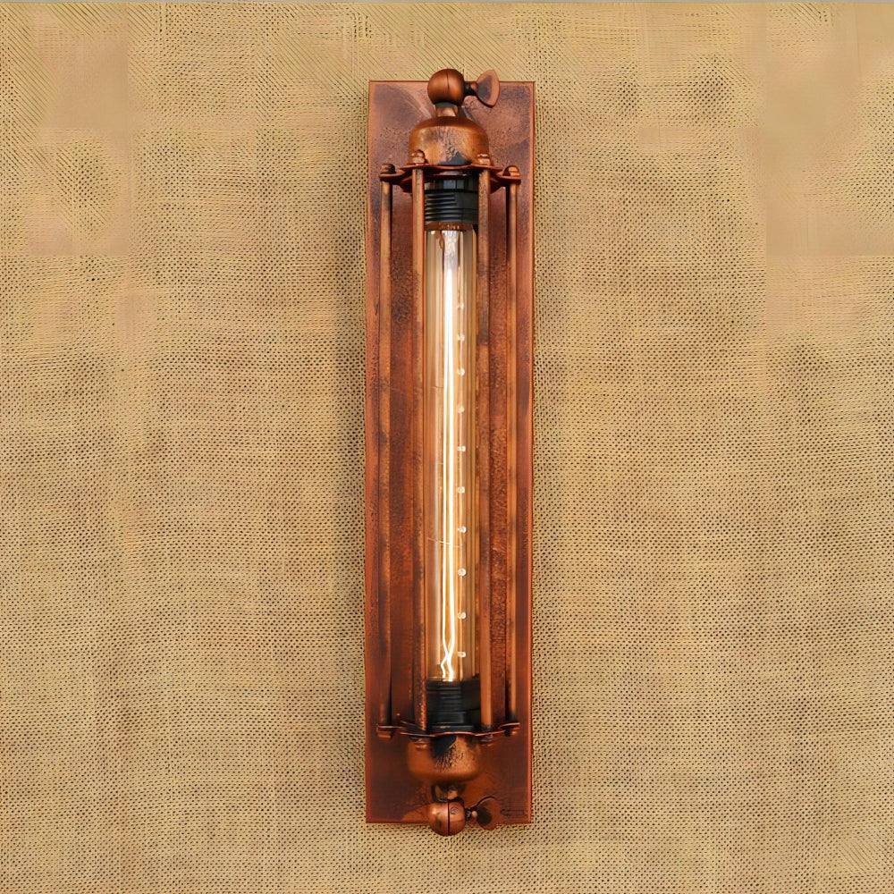 Skanto | Vintage Wall Mounted LED Light – Timeless Design with Elegant Matte Black Finish