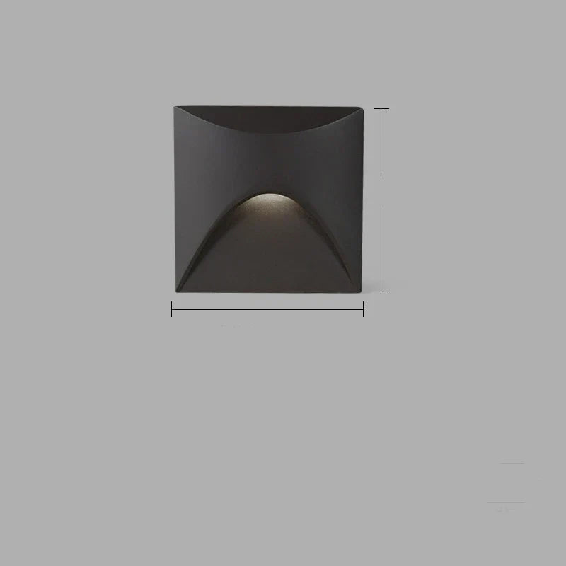 Waterproof LED Recessed Stair Light – Aluminum, energy-saving, stylish