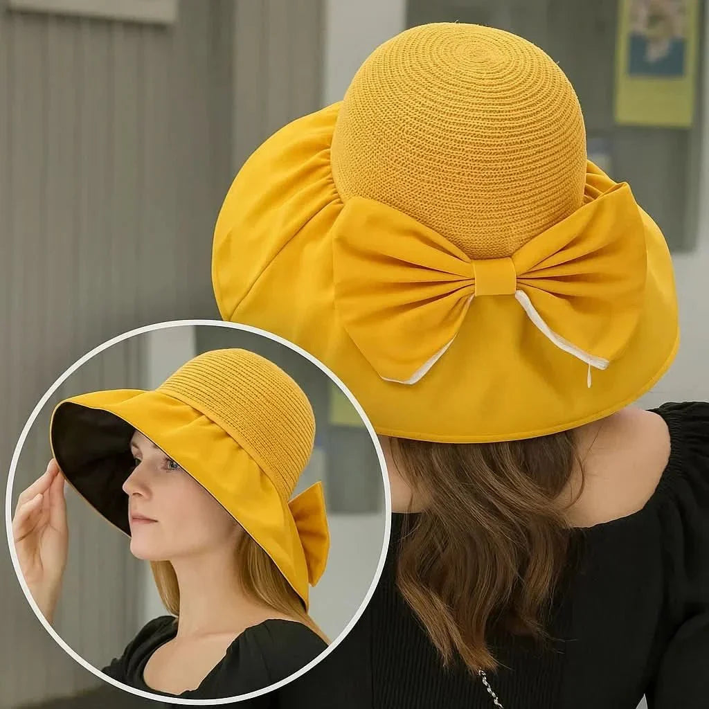 BowLift | Stylish sun hat with wide brim for UV protection