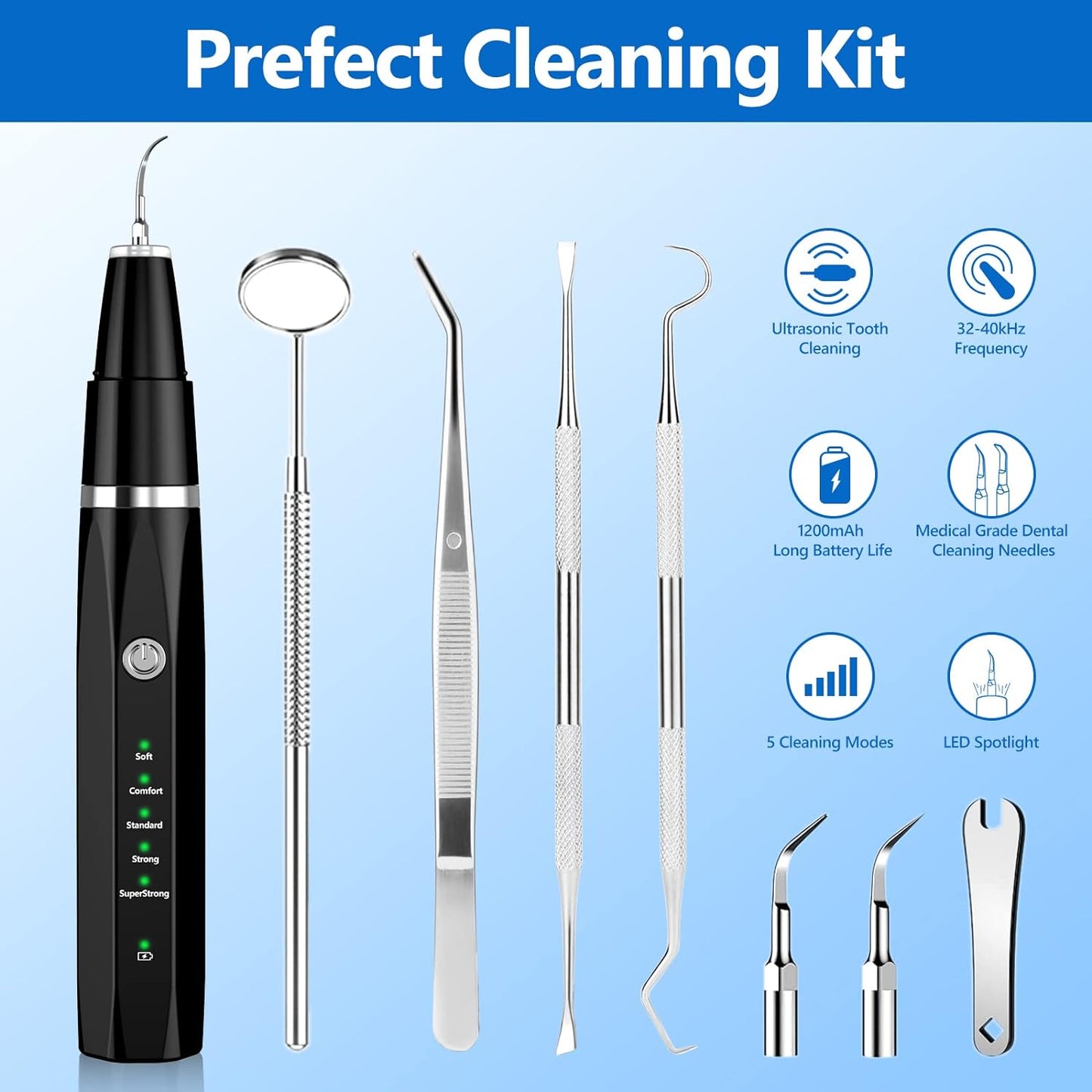 BuddyCare Ultrasonic Pet Dental Cleaning Kit Bowlift