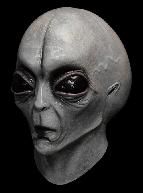 Realistic Alien Mask – Latex and Silicone Halloween Mask for Cosplay and and Parties | Karnz