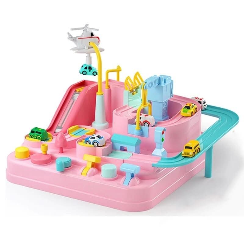 Skanto | Interactive City Toy with Cars & Helicopter for Children 3+