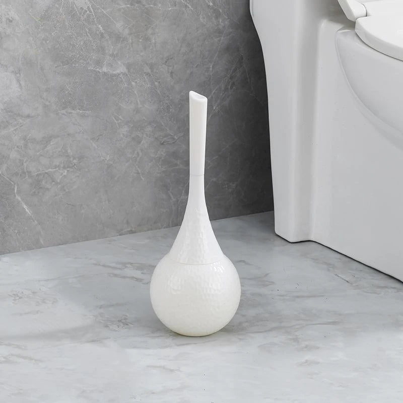 Skanto | GOLDENLUXE – Sculptural Toilet Brush with Elegant Metallic Design for Modern Bathrooms