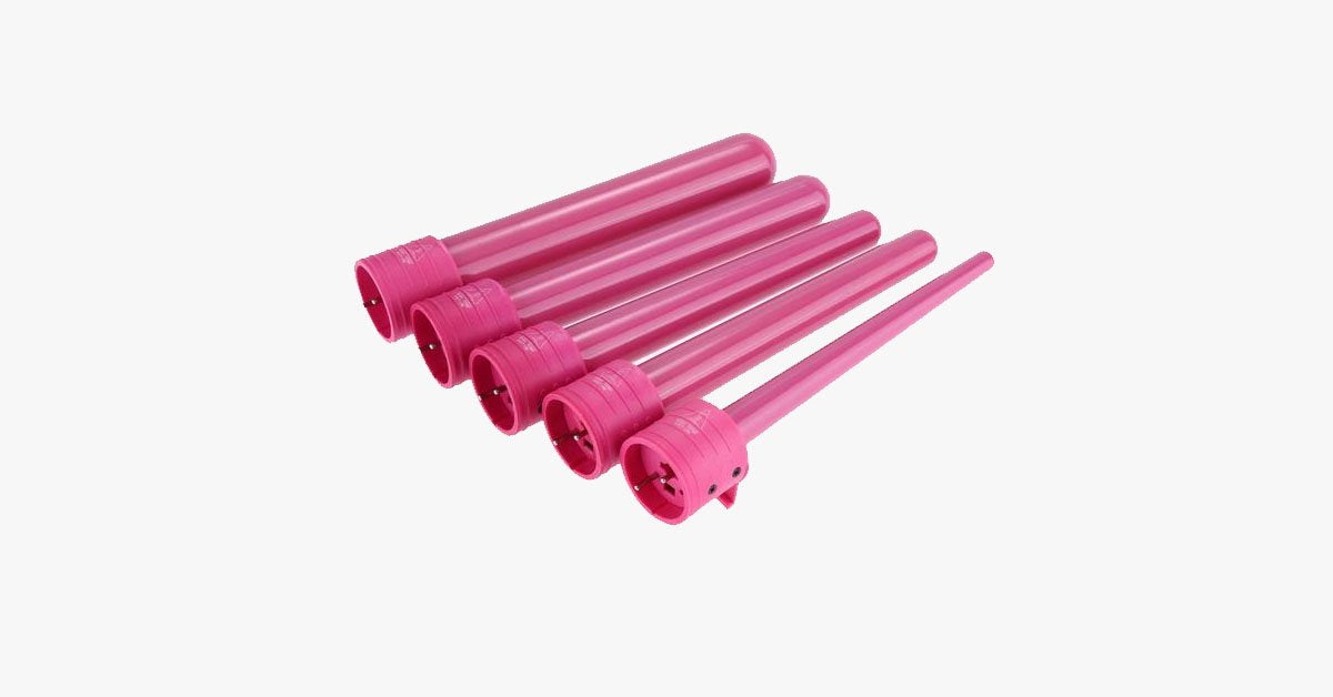 Skanto | Achieve Salon Looks with Curling Wand Set and Heat-Resistant Glove