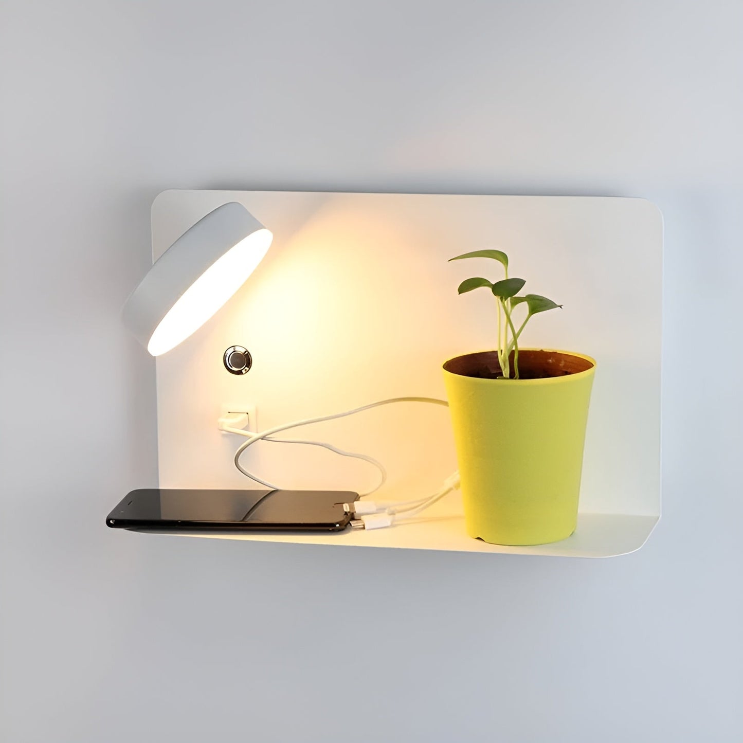 Skanto | Wall Lamp – Rechargeable Elegance with USB LED Lighting for a Luxurious Atmosphere