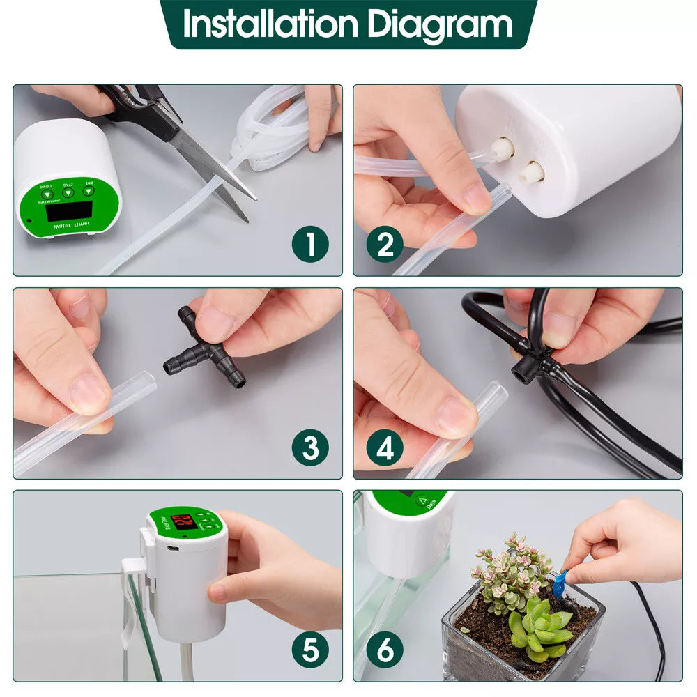 Skanto | Automatic Watering System for Indoor Plants | Smart Watering with Pump & Timer