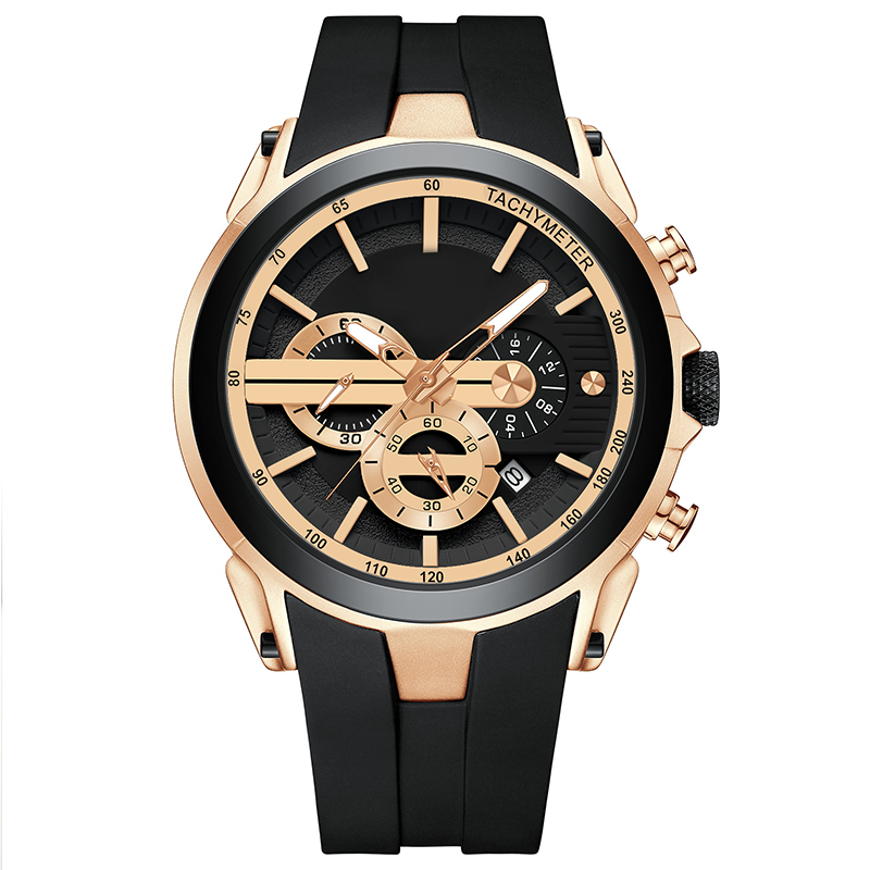 BowLift | Stylish sports watch with glowing display, silicone strap, and waterproof design