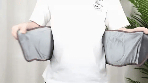 Skanto | Infrared Back Support Belt | Adjustable Heat & Vibration for Pain Relief and Muscle Relaxation