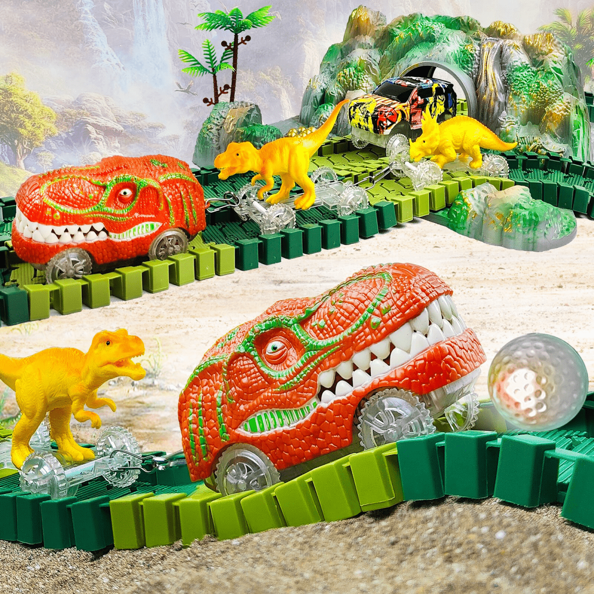 Skanto | Interactive Dino Train Set for Imaginative Kids Aged 3+
