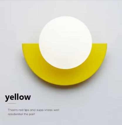 LumiGlow – Modern Semicircle Wall Light