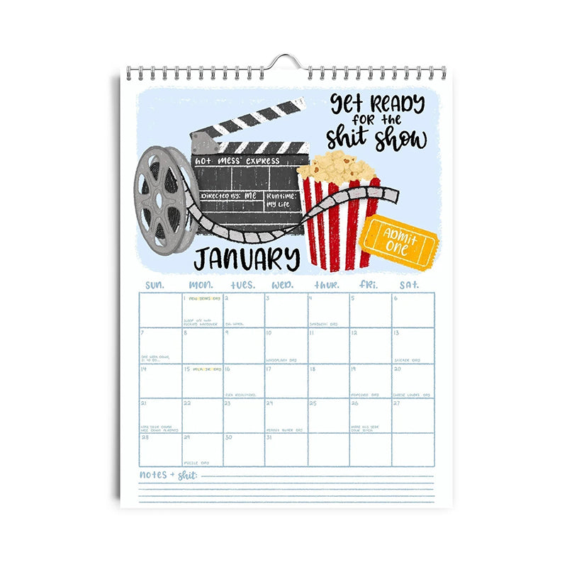 Skanto | HERE WE ARE AGAIN FAEN 2025 CALENDAR