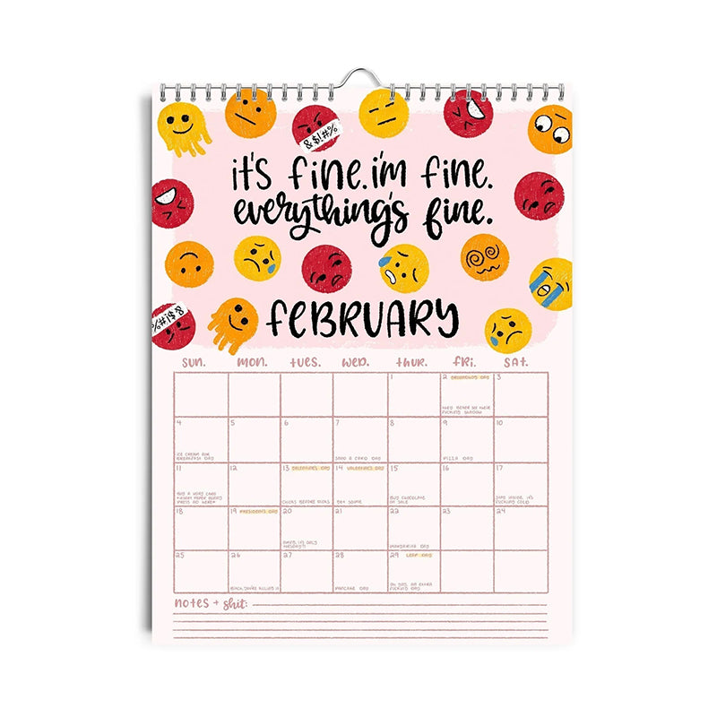 Skanto | HERE WE ARE AGAIN FAEN 2025 CALENDAR