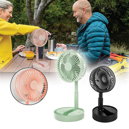 BowLift | Height-adjustable, rechargeable telescopic stand fan