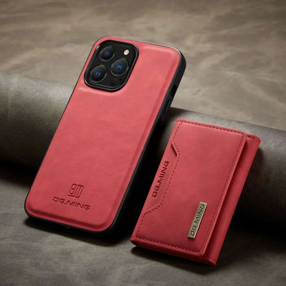 2 in 1 detachable leather wallet case for iPhone