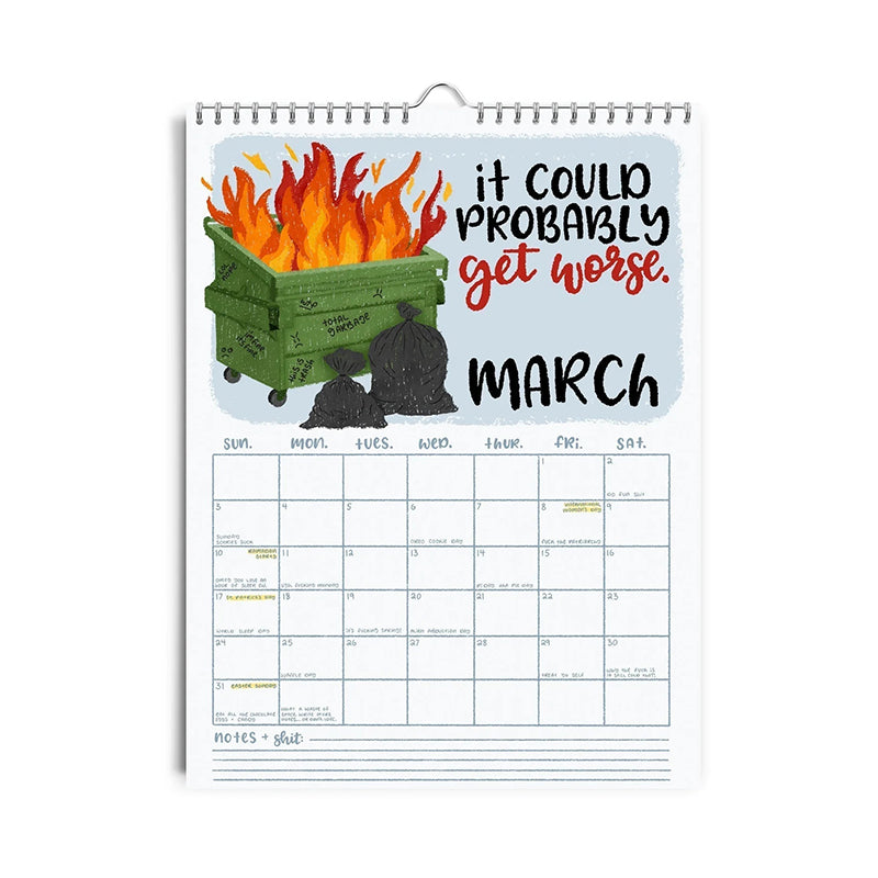 Skanto | HERE WE ARE AGAIN FAEN 2025 CALENDAR