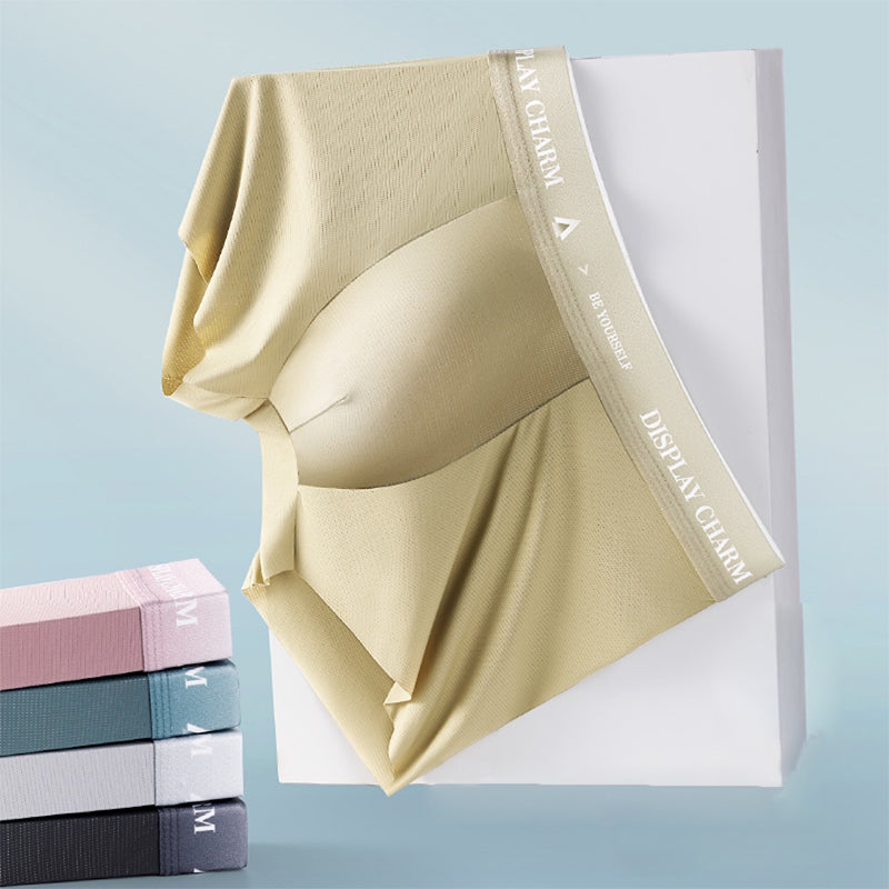 Breathable men's underwear made of ice silk