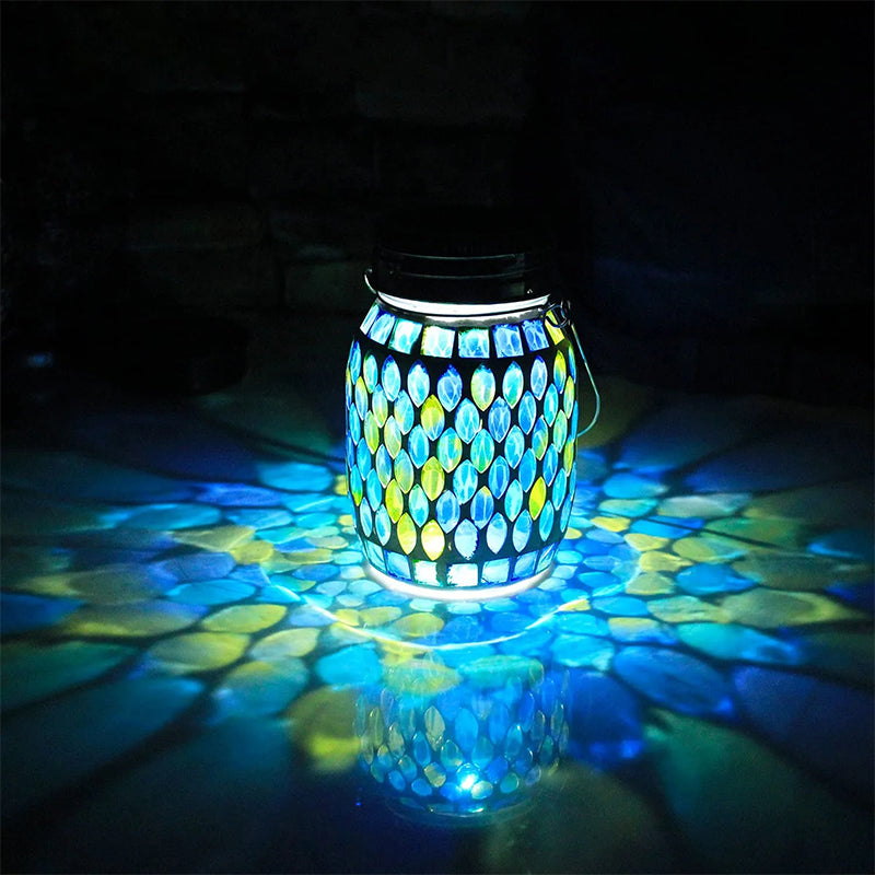 BowLift | Mosaic Waterproof Solar Night Lanterns