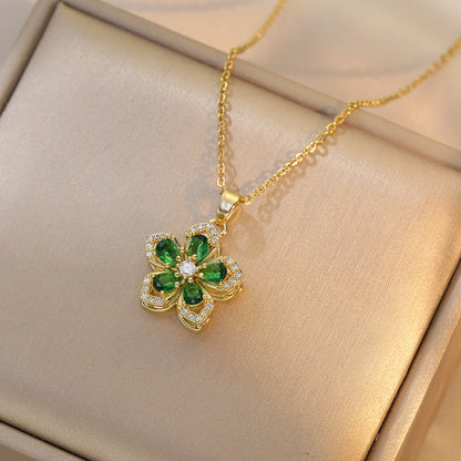 Skanto | Rotating Bauhinia Necklace