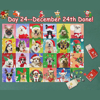 Skanto | 1000 Piece Christmas Puzzle Advent Calendar - Christmas Gift
