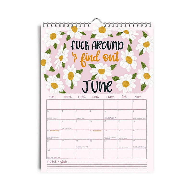 Skanto | HERE WE ARE AGAIN FAEN 2025 CALENDAR