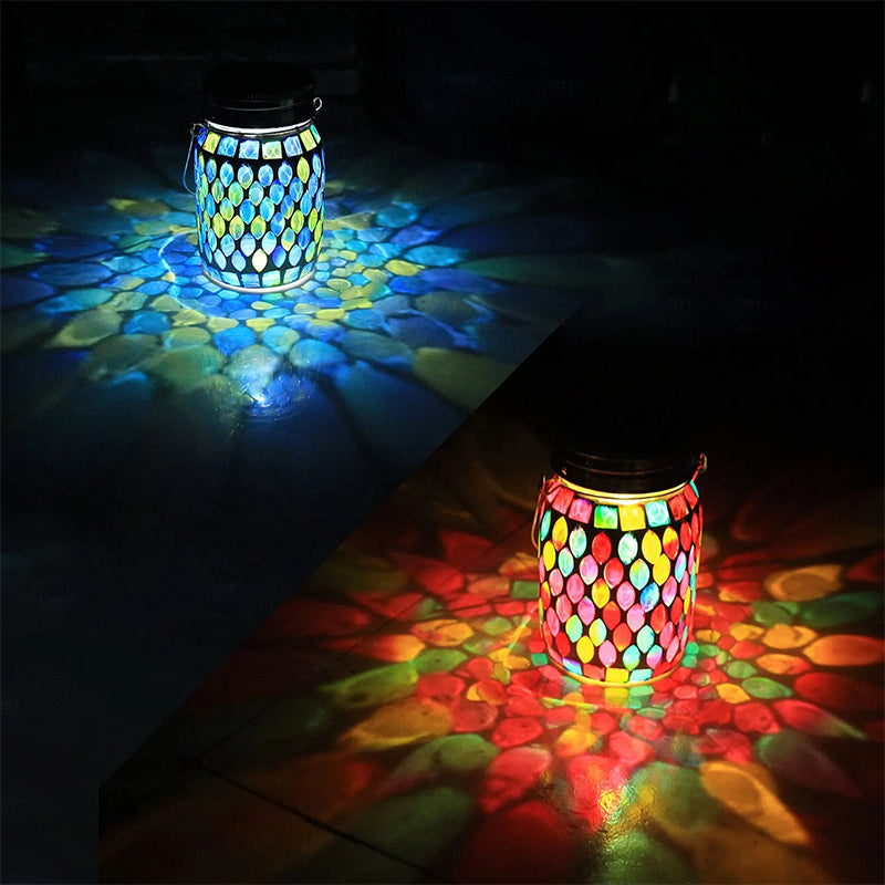 BowLift | Mosaic Waterproof Solar Night Lanterns