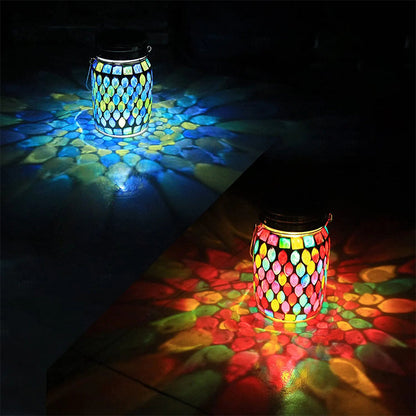 BowLift | Mosaic Waterproof Solar Night Lanterns