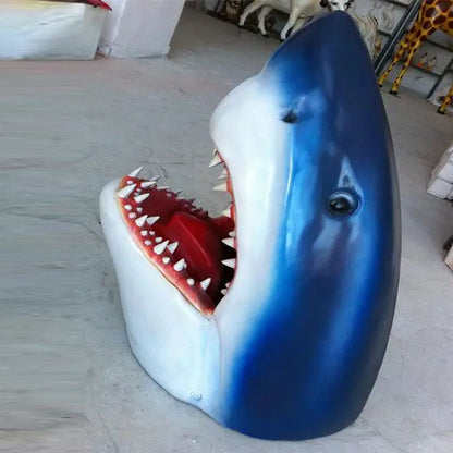 Garden Art Shark Figure Decoration | Bowlift