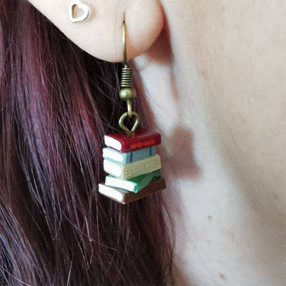 Skanto | Book Stack Earrings