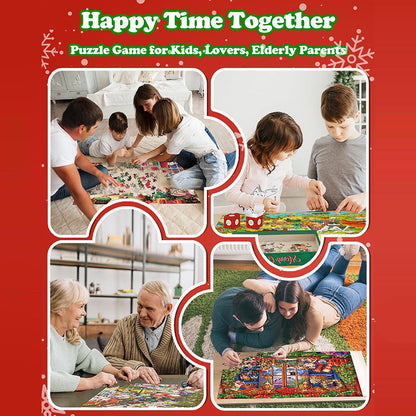 BowLift | Christmas Jigsaw Puzzles Advent Calendar  - Christmas Gift