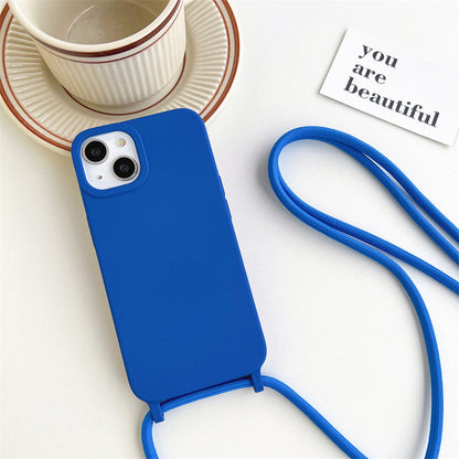 BowLift | Solid Silicone Lanyard Case for iPhone