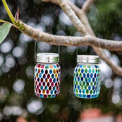 BowLift | Mosaic Waterproof Solar Night Lanterns