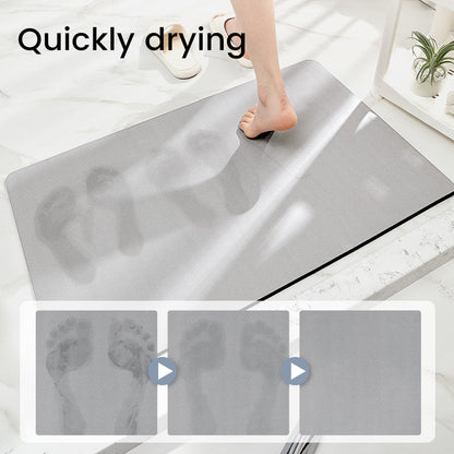 Sandsberg | Solid color non-slip bathtub mat Soft Quick-drying Washable shower mat