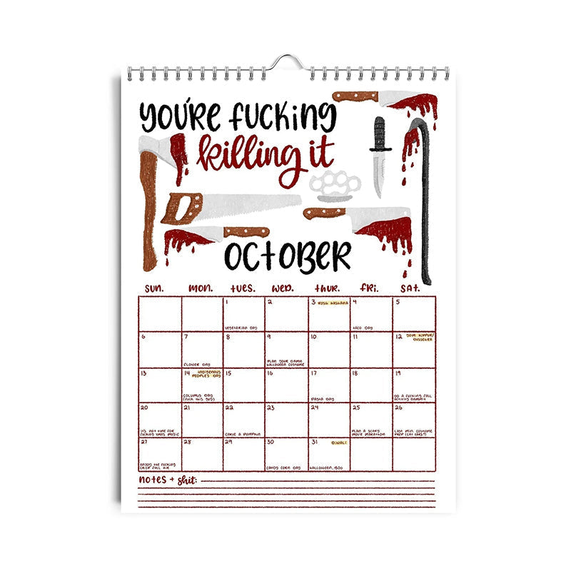 Skanto | HERE WE ARE AGAIN FAEN 2025 CALENDAR