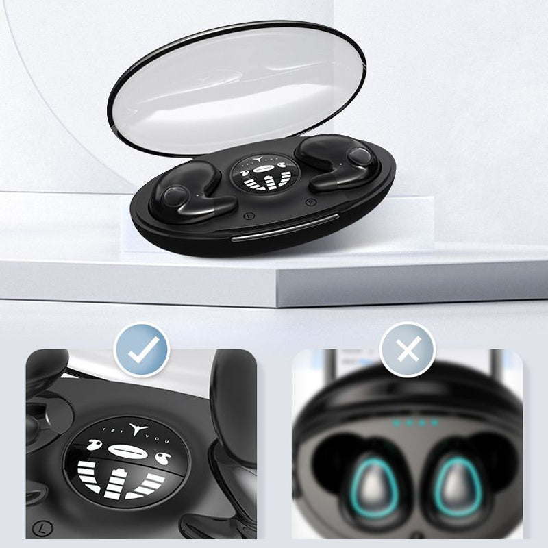 Invisible wireless sleep headphones, IPX5 waterproof
